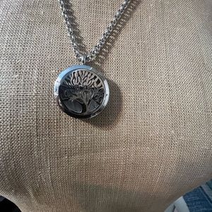 tree locket necklace